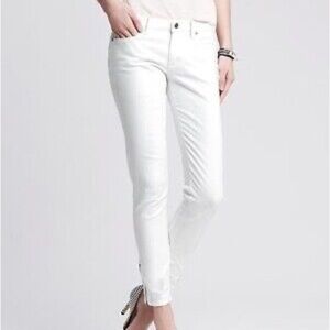 BANANA REPUBLIC MID RISE PETITE SKINNY JEANS